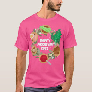 T-shirt Étoile de David et joyeuse Pâque Matzah Pes juif