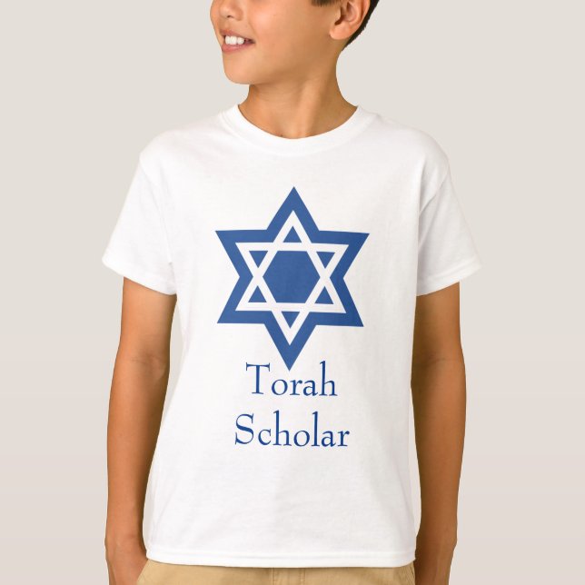 T-shirt Étoile de David Torah Scholar (Devant)