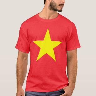 T-shirt Étoile de drapeau du Vietnam
