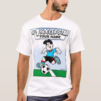 T-shirt Étoile de football