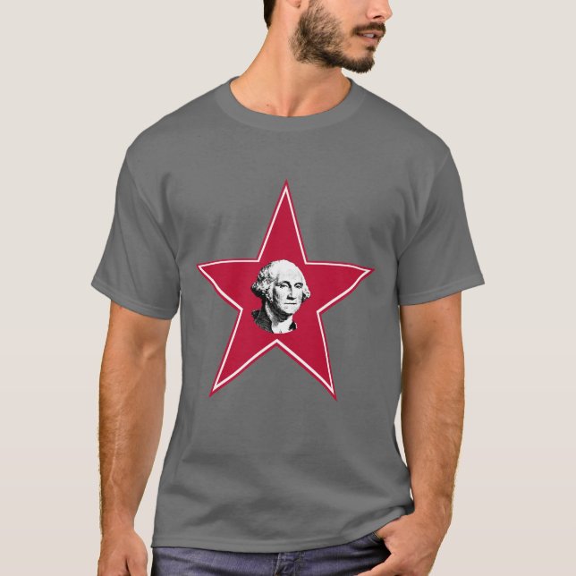 T-shirt Étoile de George Washington (Devant)