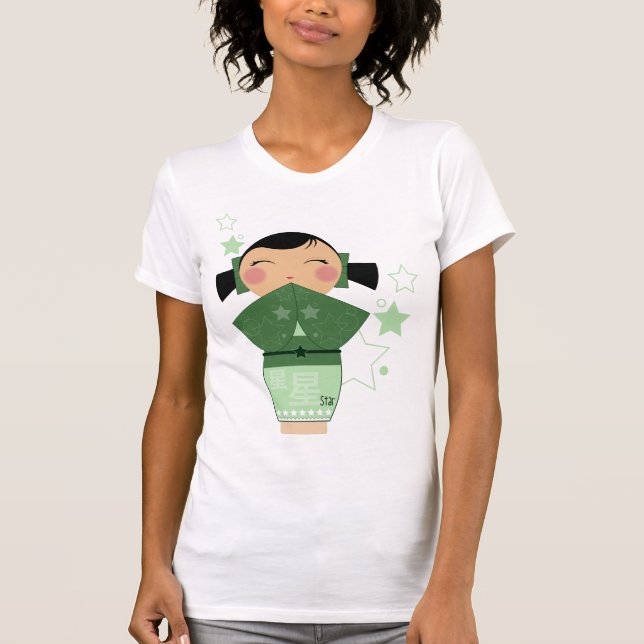T-shirt Étoile de Kokeshi (Devant)