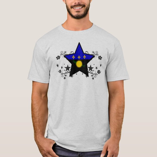 T-shirt Étoile de la Guadeloupe (Devant)