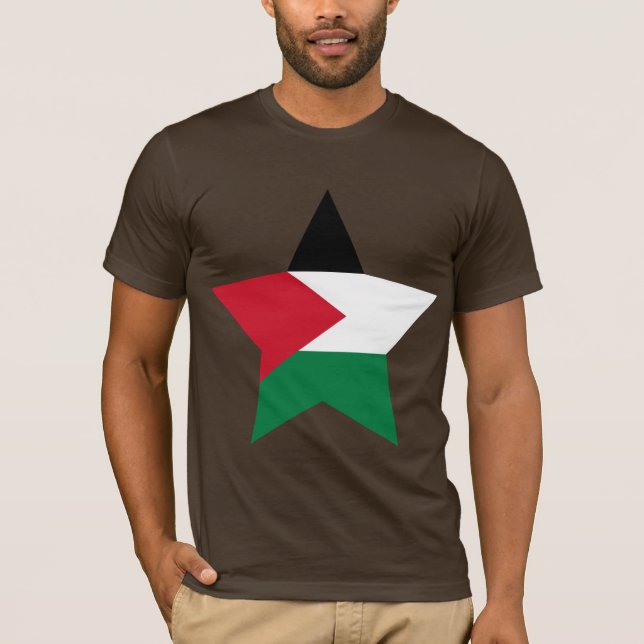 T-shirt Étoile de la Palestine (Devant)