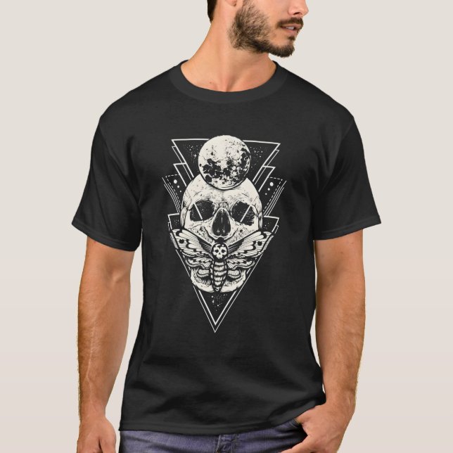 T-shirt Étoile de lune céleste de la lune (Devant)