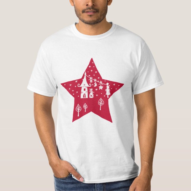 T-shirt Étoile de maison (Devant)