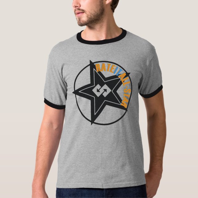 T-shirt Étoile de RateItAll - sonnerie T (Devant)