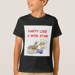 T-shirt étoile de wok