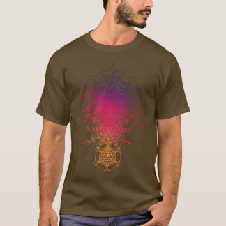T-shirt Etoile dimensionnelle de géométrie sacrée