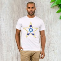 T-shirt étoile d'or d'Israël