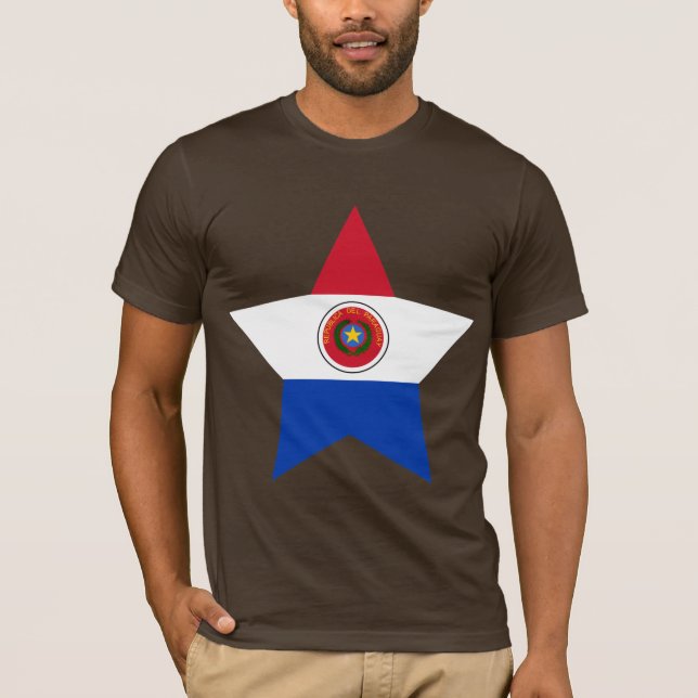 T-shirt Étoile du Paraguay (Devant)