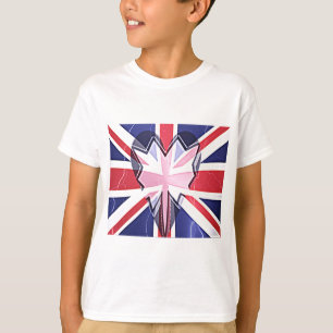 T-shirt Étoile : États-Unis Drapeau rouge, blanc et bleu