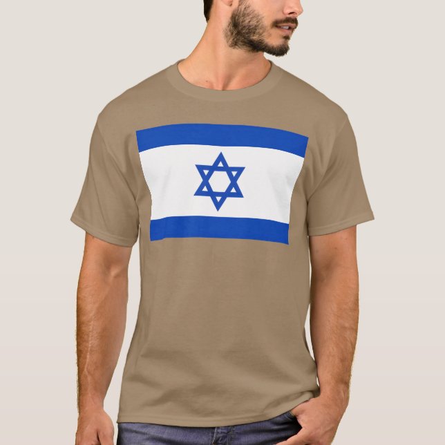 T-shirt Étoile juive de David Israël rétro (Devant)