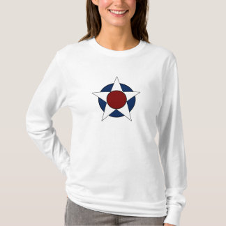 T-shirt Étoile Longsleeve de croisé