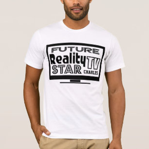 T-shirt Étoile personnalisée de la réalité TV