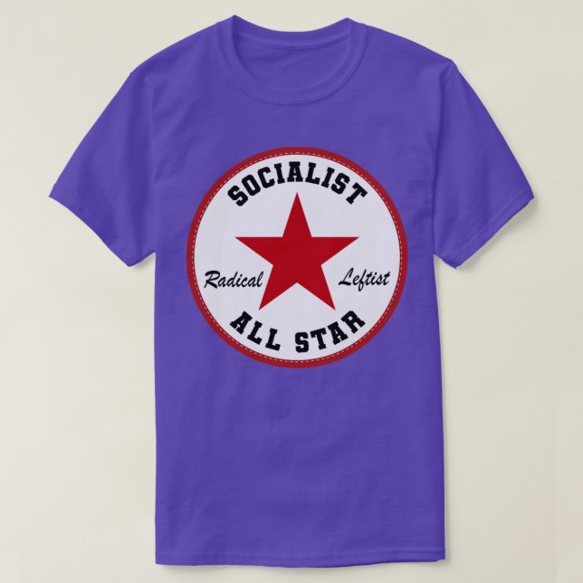 T-shirt Étoile socialiste (Design devant)