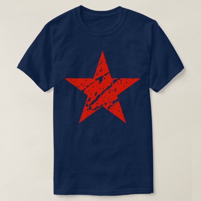 T-shirt Étoile Vintage cool (Design devant)