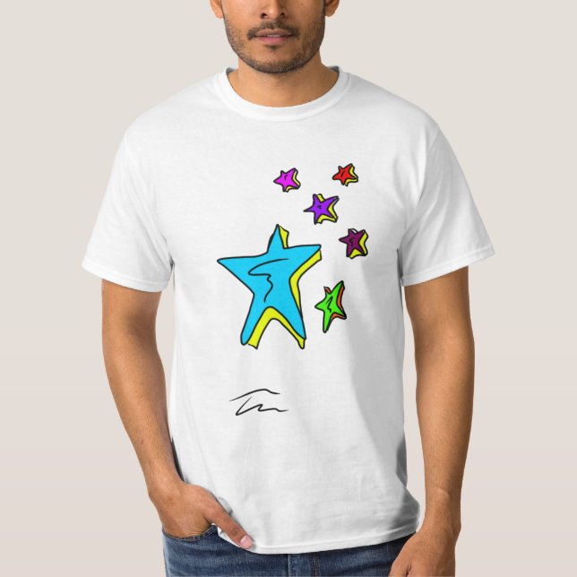 T-shirt étoiles (Devant)