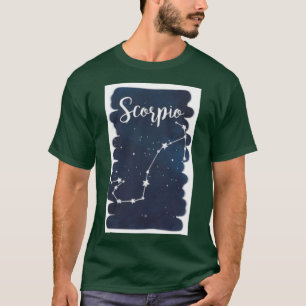 T-shirt étoiles astrologiques Scorpio