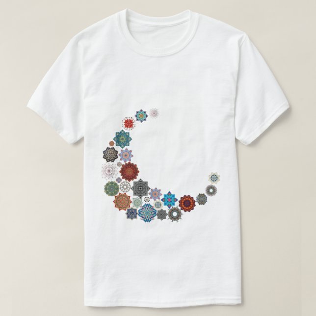 T-shirt Étoiles crécentes (Design devant)