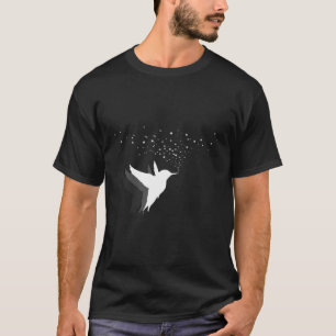 T-shirt Étoiles de boisson magiques blanches Humming - Hum