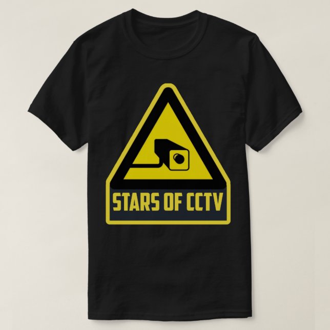 T-shirt Étoiles de cctv 1 (Design devant)