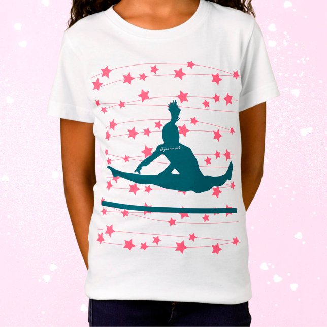 T-Shirt Étoiles de gymnaste (Créateur téléchargé)