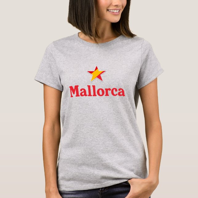 T-shirt Étoiles de l'Espagne – Mallorca (Devant)
