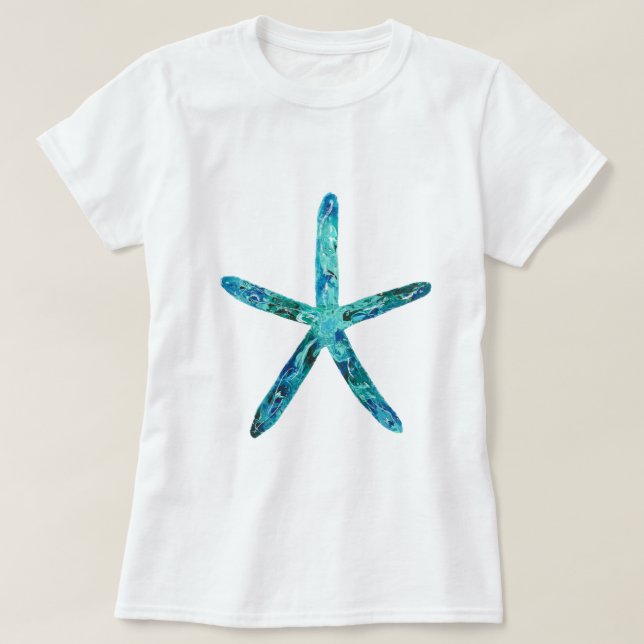 T-shirt Étoiles de mer (Design devant)
