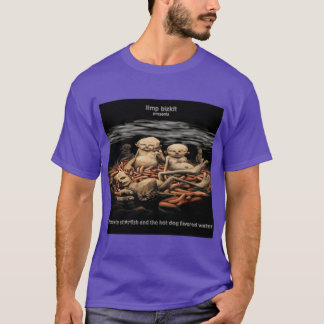 T-shirt étoiles de mer en chocolat et eau aromatisée au ho
