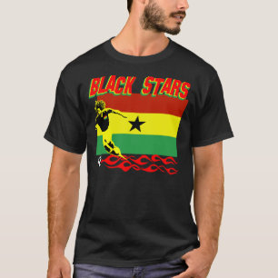 T-shirt Étoiles de noir du Ghana