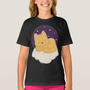 T-shirt Étoiles de nuages de chat