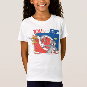 T-Shirt Étoiles de tennis Tom et Jerry 4