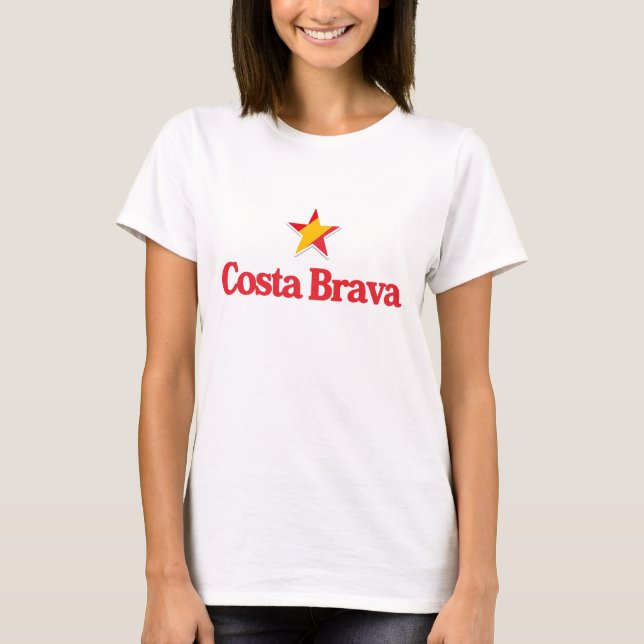 T-shirt Etoiles d'Espagne - Costa Brava (Devant)