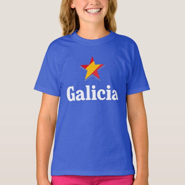 T-shirt Etoiles d'Espagne - Galice (Devant)