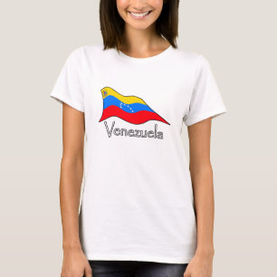 T-shirt Étoiles du drapeau 7 du Venezuela et manteau des