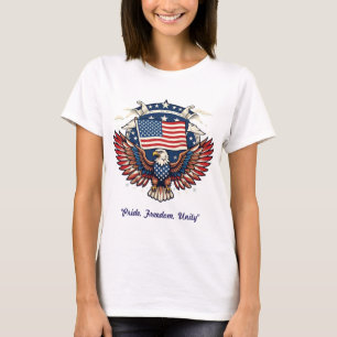 T-shirt "Étoiles et rayures"