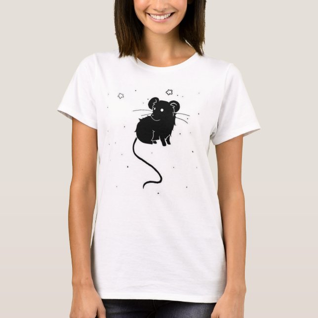 T-shirt Étoiles et souris (Devant)