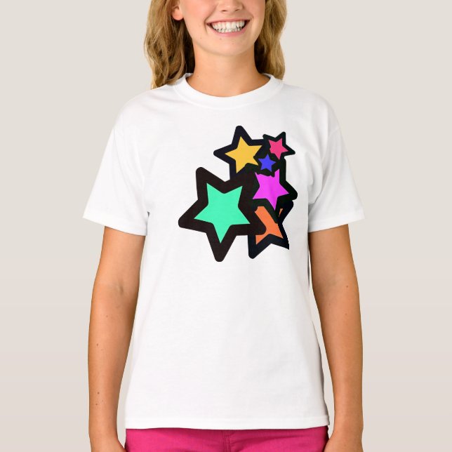 T-shirt Étoiles, Étoiles, et plus d'étoiles ! (Devant)