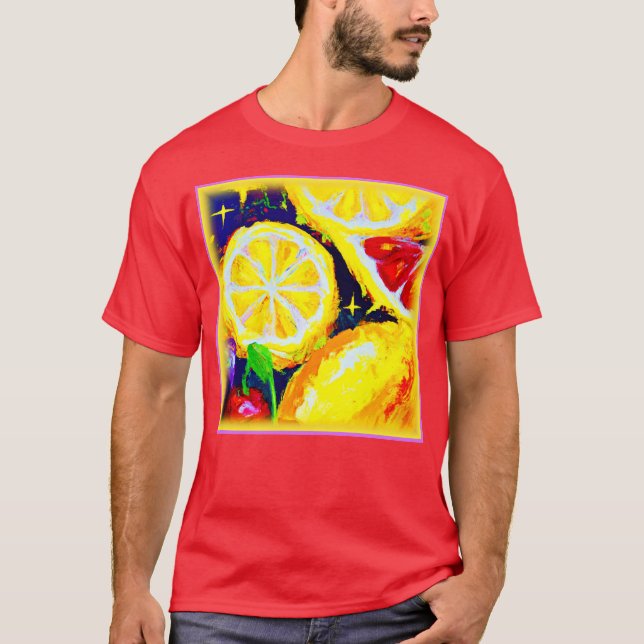 T-shirt Etoiles juteuses et ciels fruités. Commandez dès m (Devant)