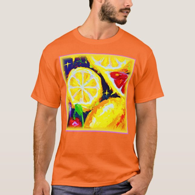 T-shirt Etoiles juteuses et ciels fruités. Commandez dès m (Devant)