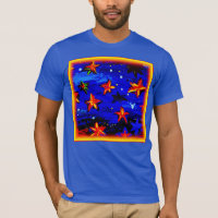 Étoiles Orange De Couleur Lumineuse. Commandez dès