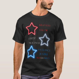 T-shirt Étoiles patriotiques