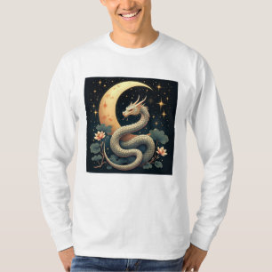 T-shirt étoiles Serpent de Lune