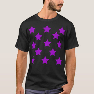 T-shirt Étoiles violettes