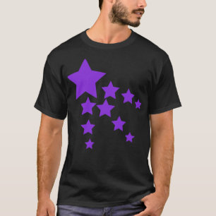 T-shirt Étoiles violettes 1