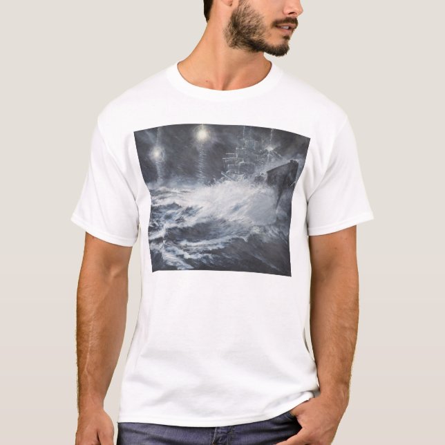 T-shirt Étonné par bataille de Starshell Scharnhorst de (Devant)