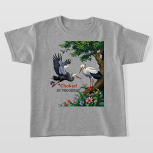 T-shirt Étouffé par le Progrès