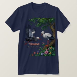 T-shirt Étouffé par le progrès