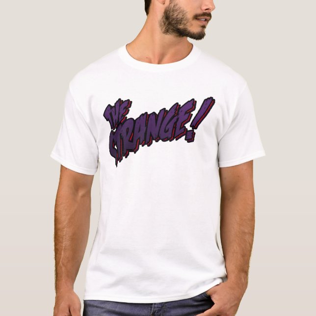 T-shirt étrange avec le logo (Devant)
